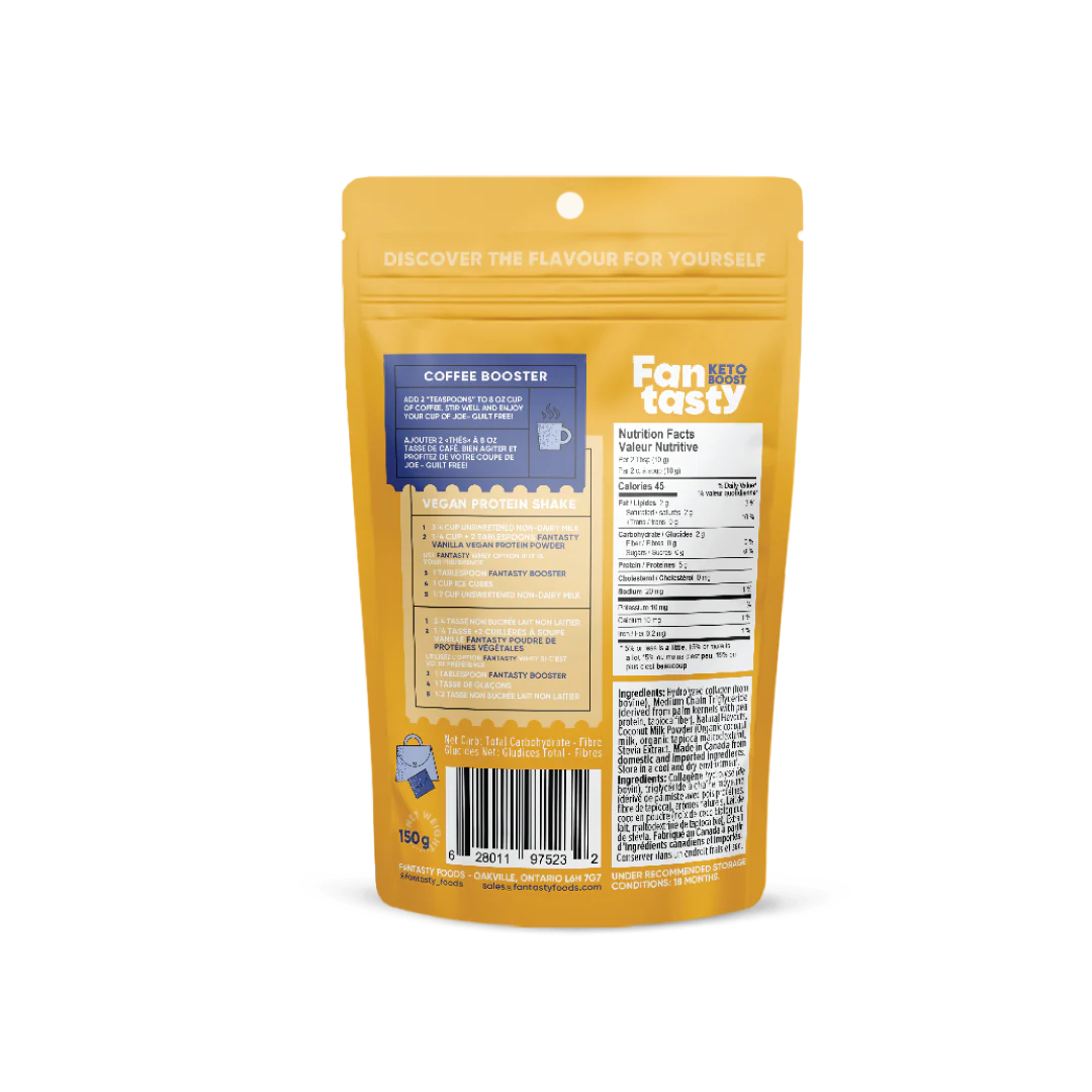 Caramel Keto Beverage Booster (5.3 oz)