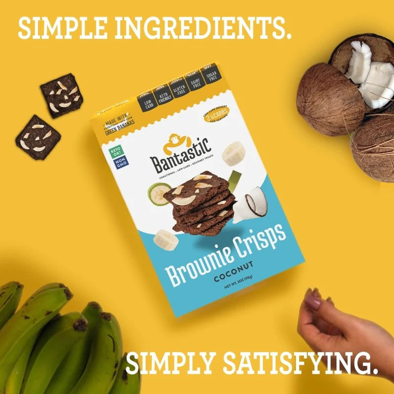 Coconut Brownie Thins Crisps (3 oz)