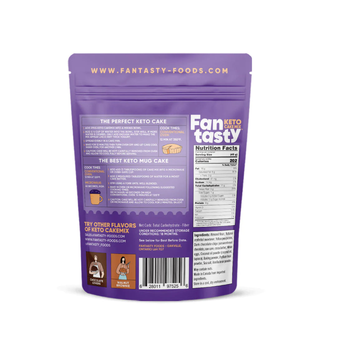 Chocolate Chip Muffin Cake Mix (9.5 oz)