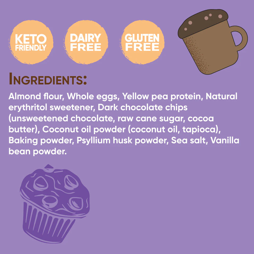 Chocolate Chip Muffin Cake Mix (9.5 oz)