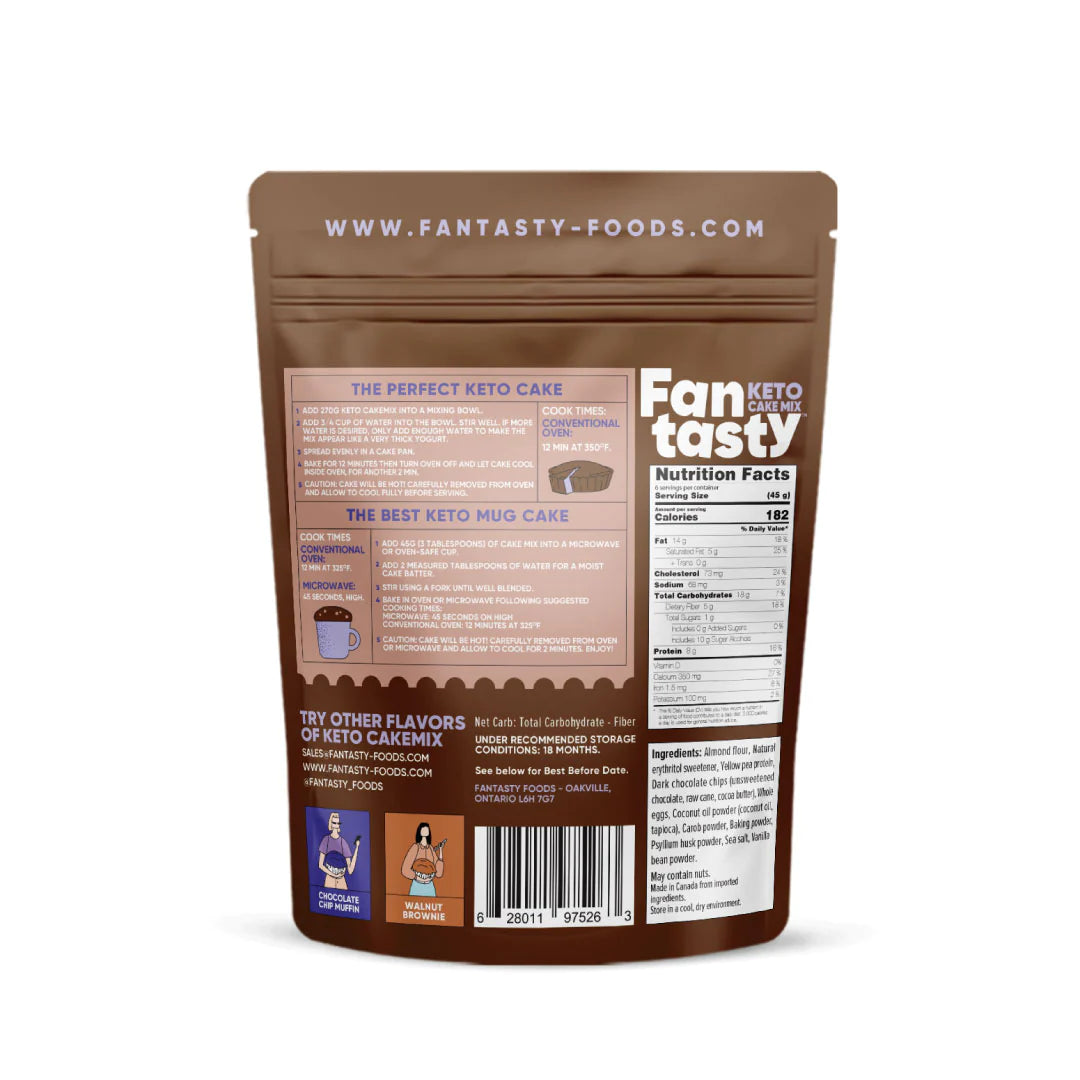 Chocolate Lovers Cake Mix (9.5 oz)
