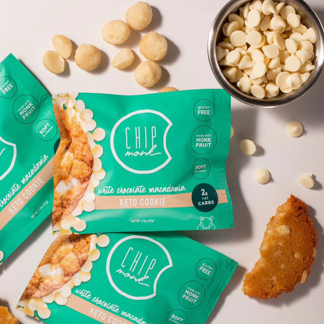 White Chocolate Macadamia Keto Cookie (1.6 oz)