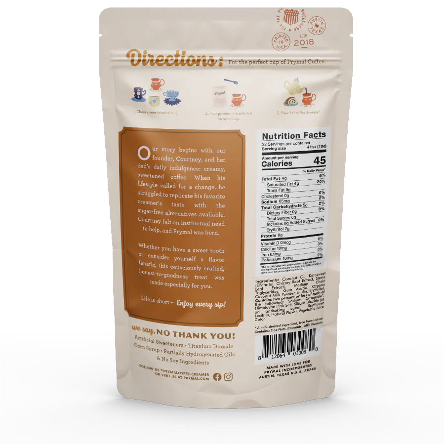 Salted Caramel Coffee Creamer (11.3 oz)