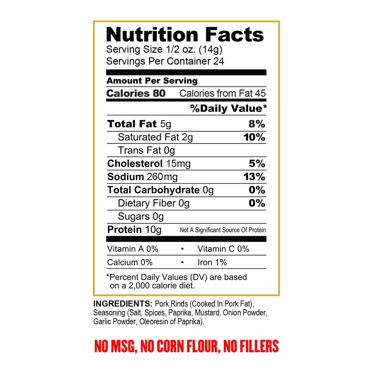 Original Flavor Pork Rinds Crumbs (12 oz)