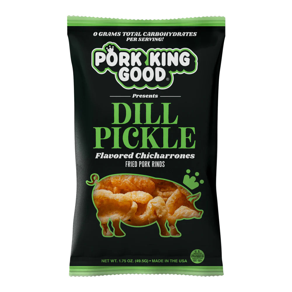 Dill Pickle Pork Rinds (1.75 oz)