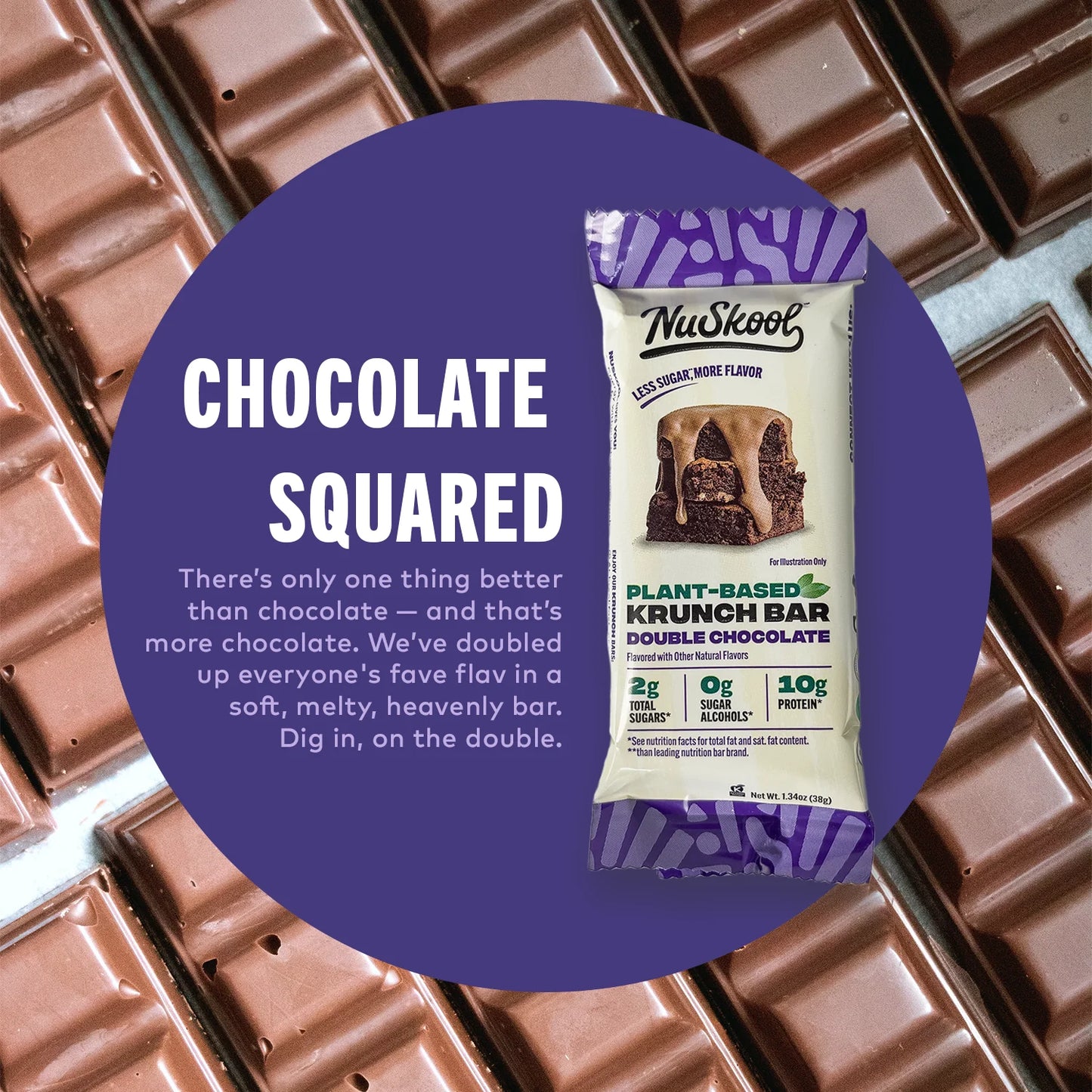 Double Chocolate Krunch Bar (1.34 oz)