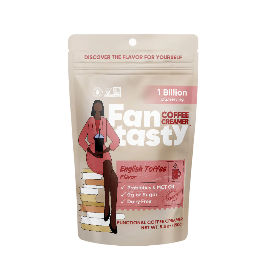 English Toffee Probiotic Creamer (9.5 oz)