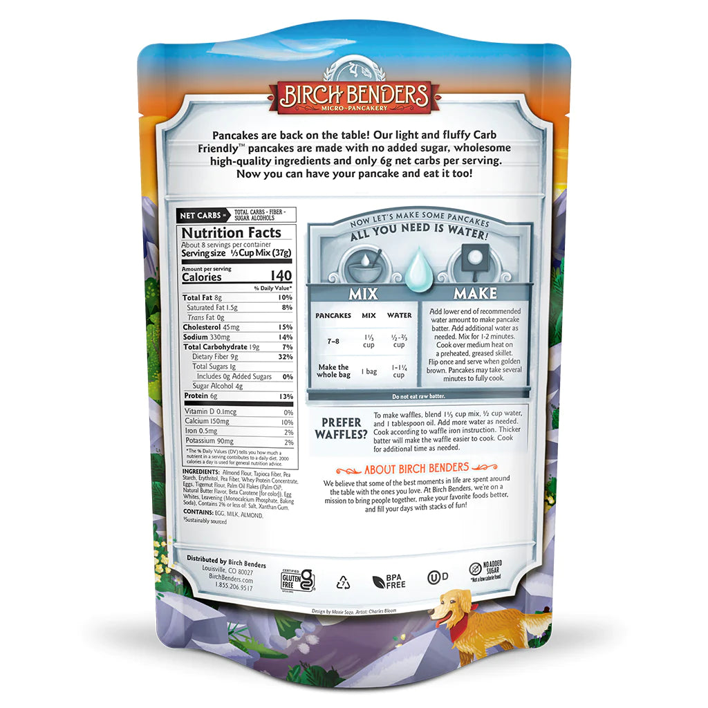 Keto Pancake & Waffle Mix (10 oz)
