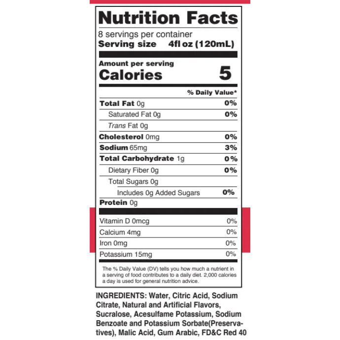 Sugar Free Cosmo Mix (32 fl oz)