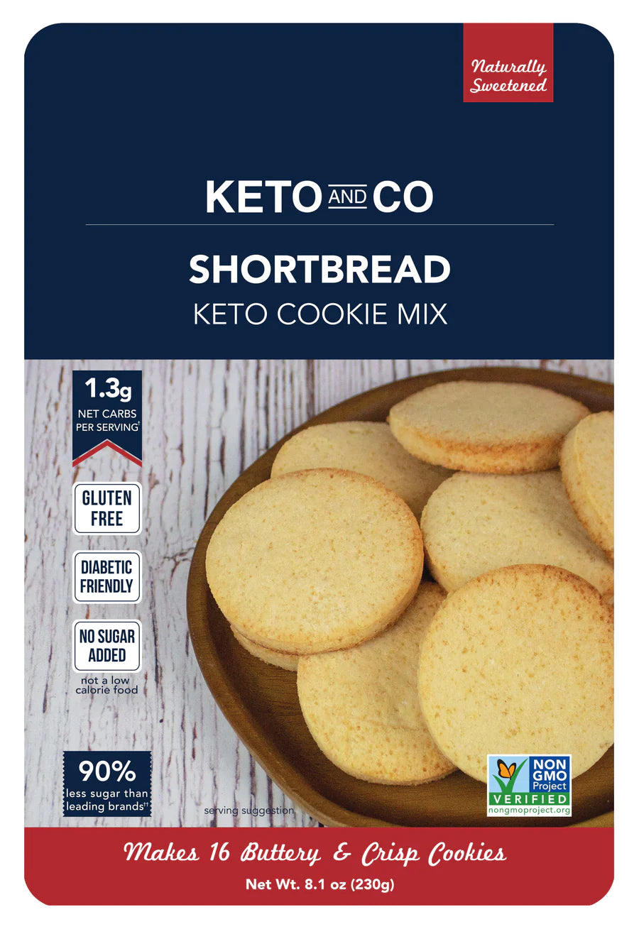 Keto Shortbread Cookie Mix (8.1 oz)