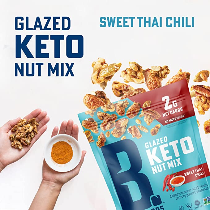 Sweet Thai Chili Glazed Keto Nut Mix (5 oz)