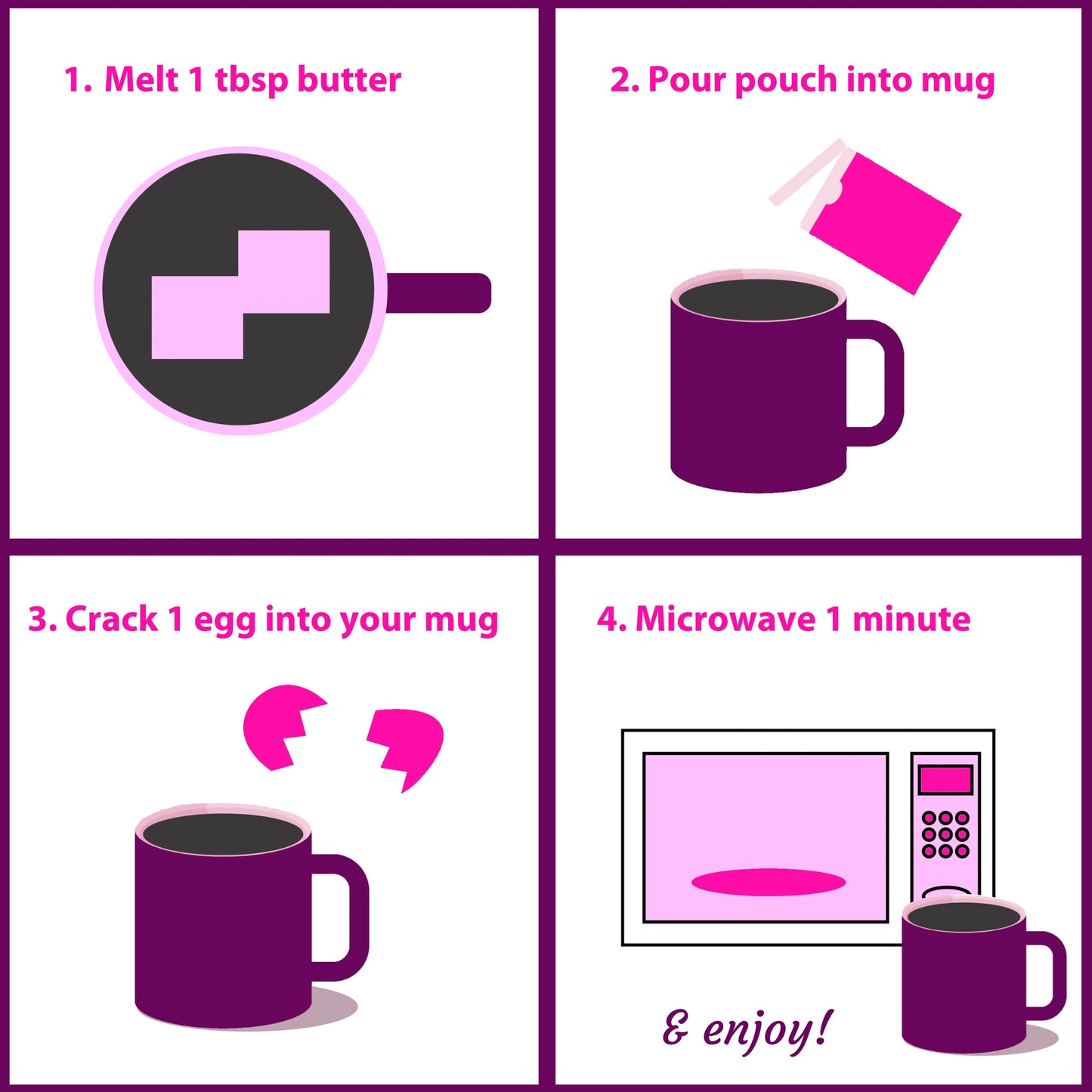 Triple Chocolate Mug Cake Mix (1.7 oz)