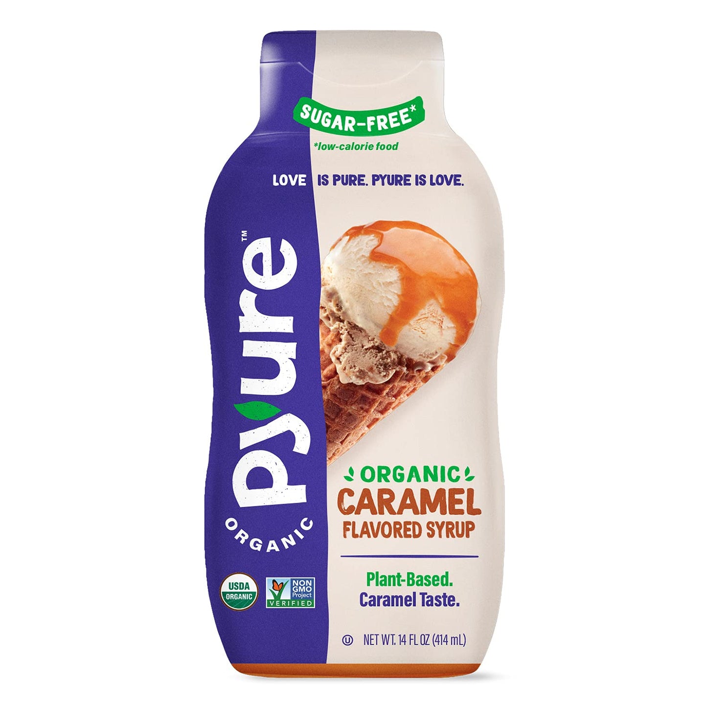 Organic Caramel Sugar Free Syrup (14 fl oz)