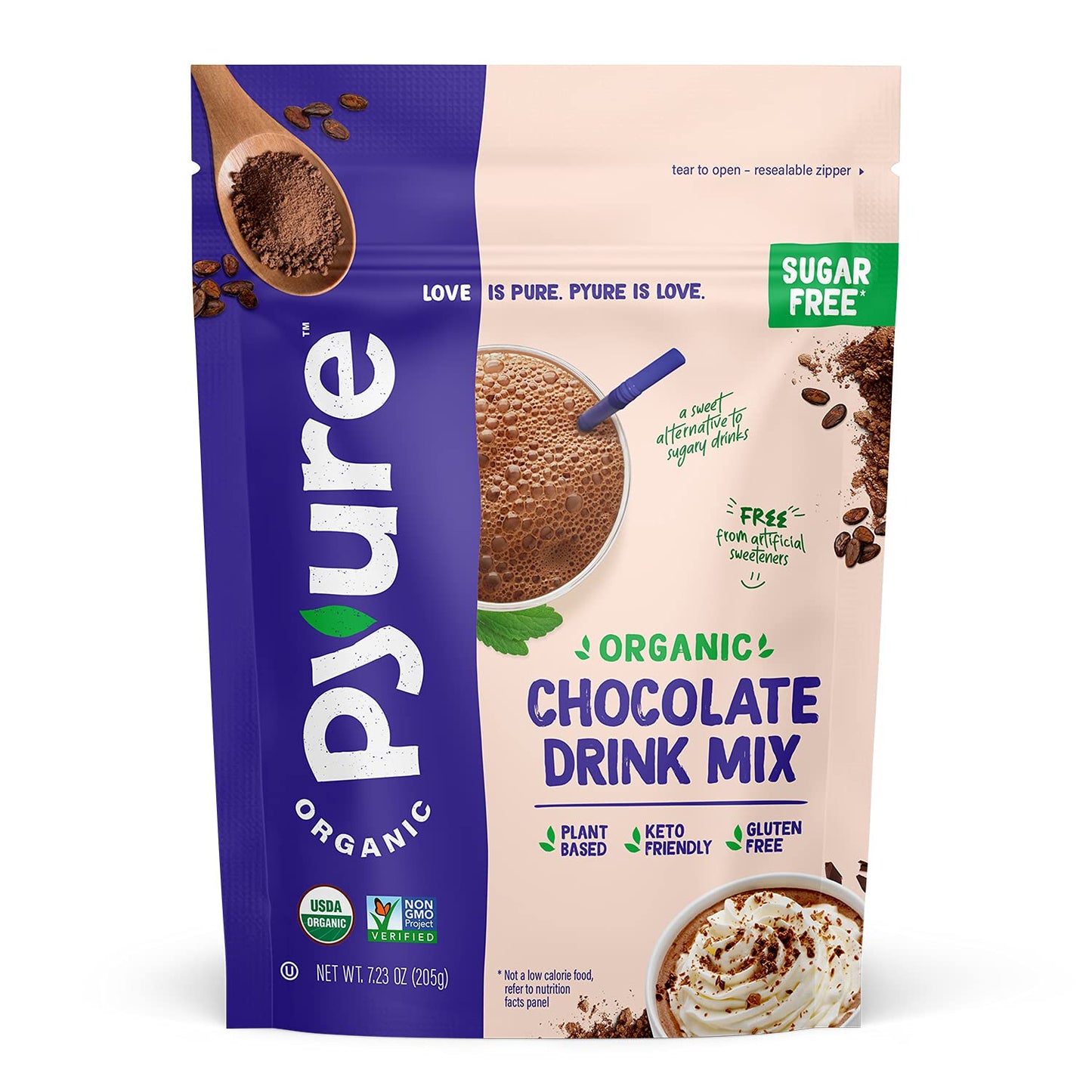 Organic Chocolate Drink Mix (7.2 oz)