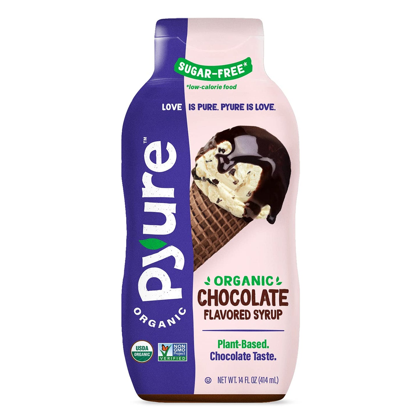 Organic Chocolate Sugar Free Syrup (14 fl oz)