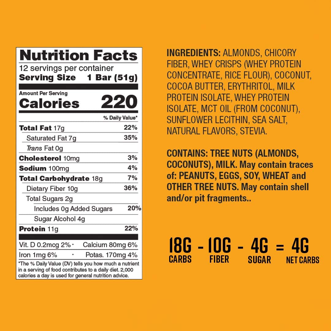 Almond Butter Protein Bar (1.8 oz)