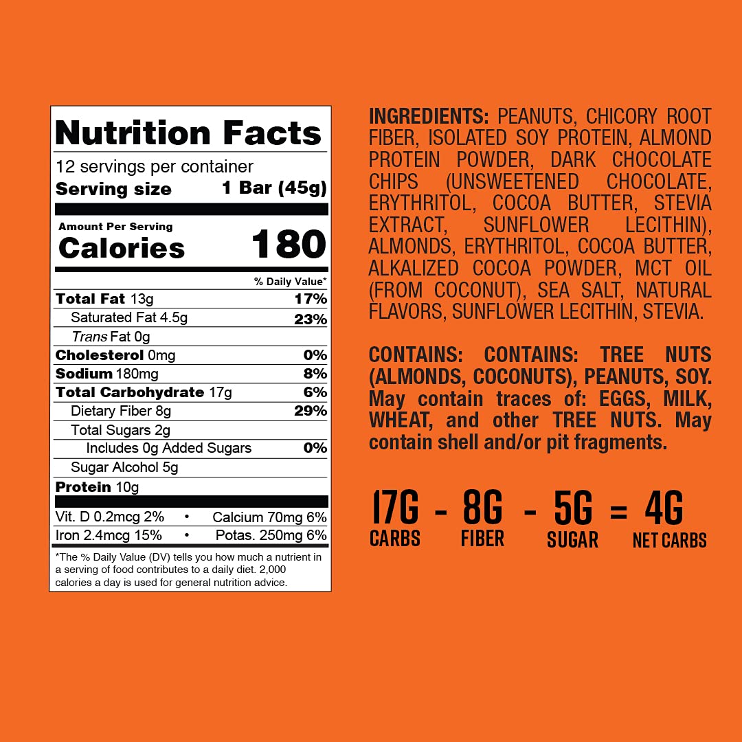 Peanut Butter Chocolate Chunk Protein Bar (1.8 oz)