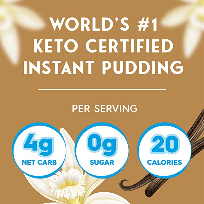 Plant Based Instant Vanilla Pudding Mix (1.7 oz)