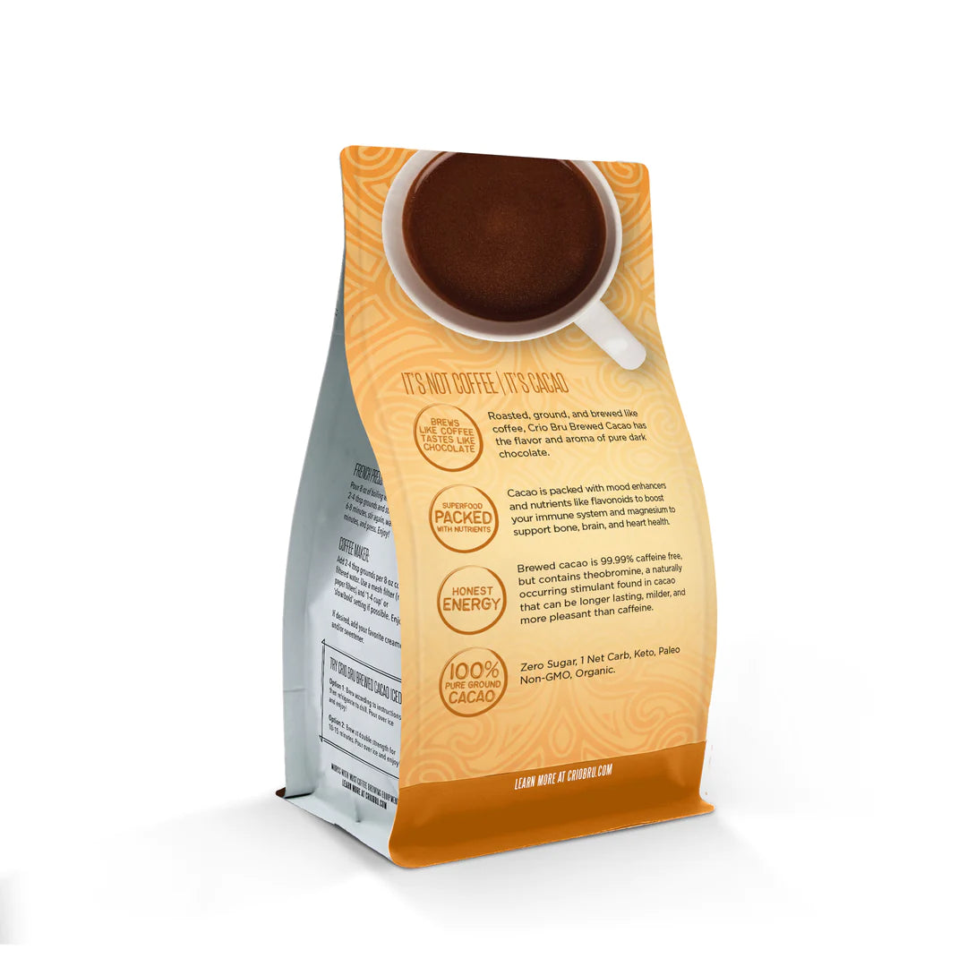 Pumpkin Spice Light Roast 100% Pure Ground Cacao (10 oz)