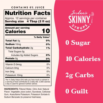 Skinny Mixes - Sugar Free Strawberry Lemonade Syrup Concentrate (25.4 fl oz)
