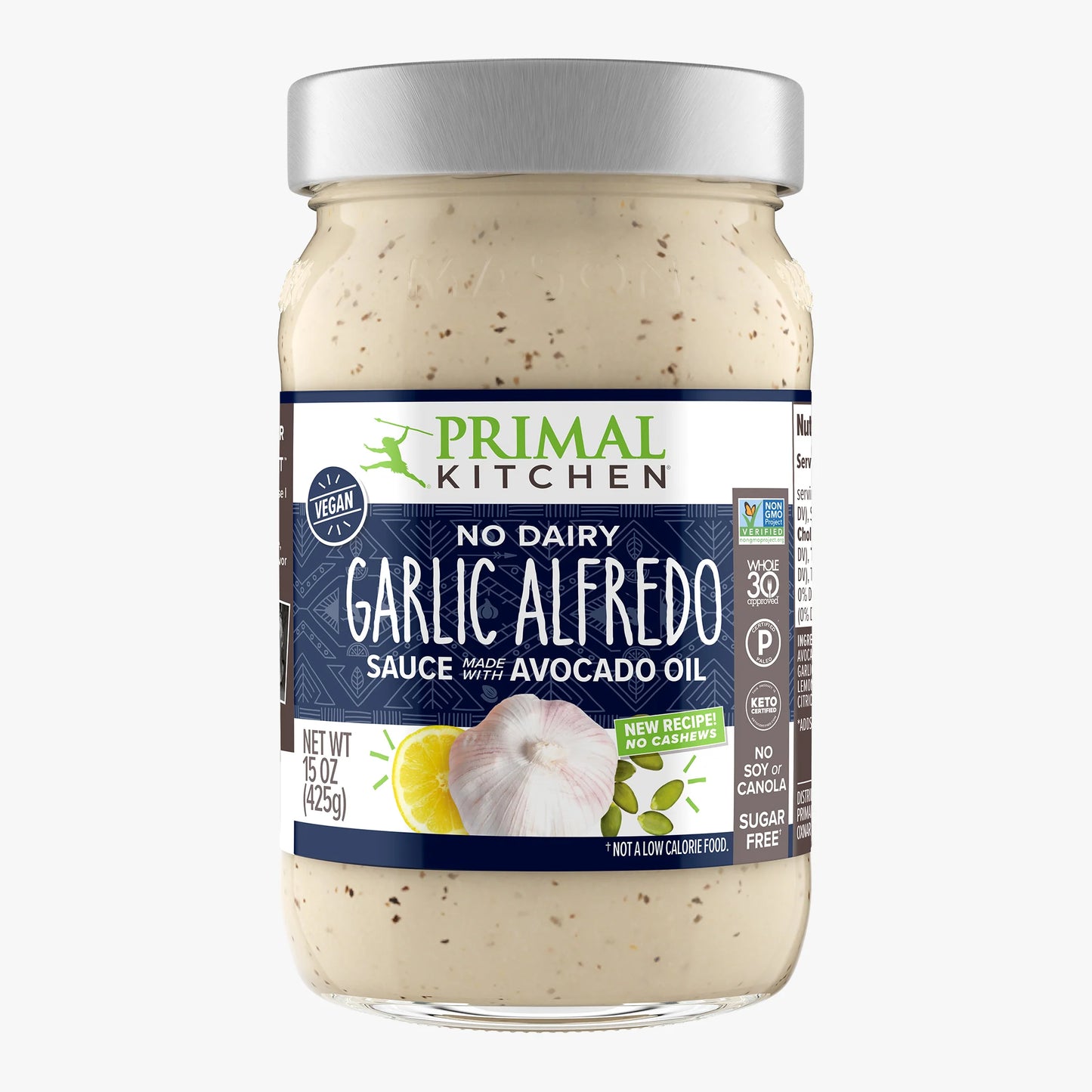 No-Dairy Garlic Alfredo Sauce (15 oz)