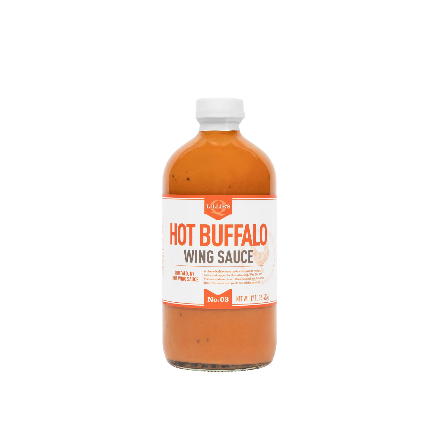 Hot Buffalo Wing Sauce (17 fl oz)