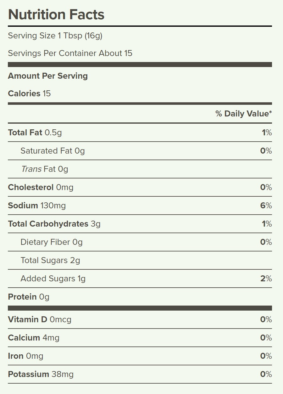 Korean Style BBQ Sauce (8.5 oz)