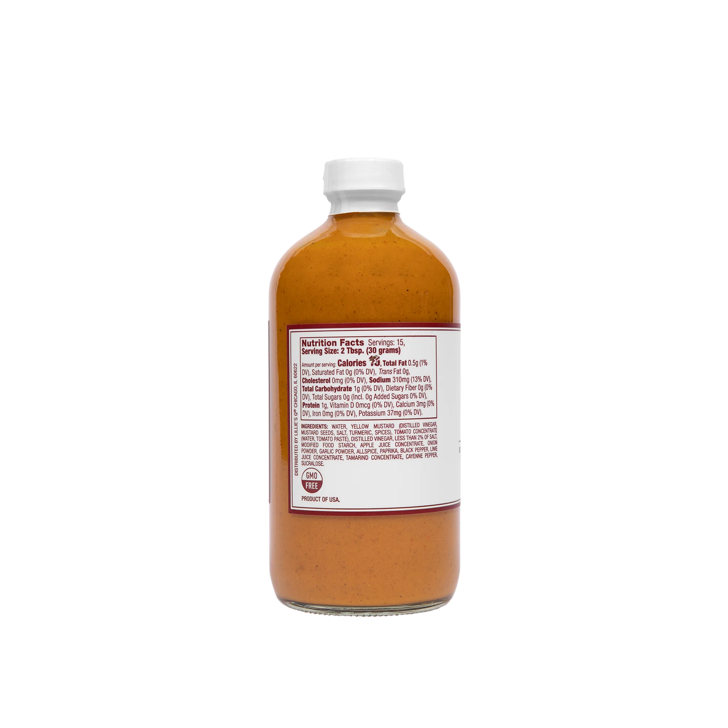 Zero Sugar Gold Barbeque Sauce (16 oz)