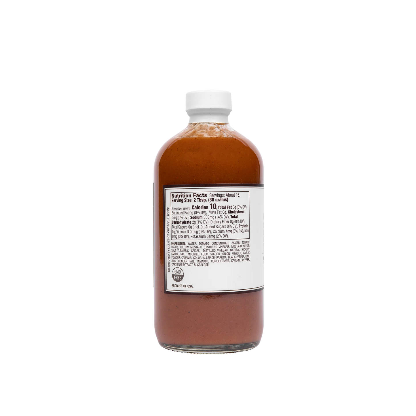 Zero Sugar Hot Smoky Barbeque Sauce (16 oz)