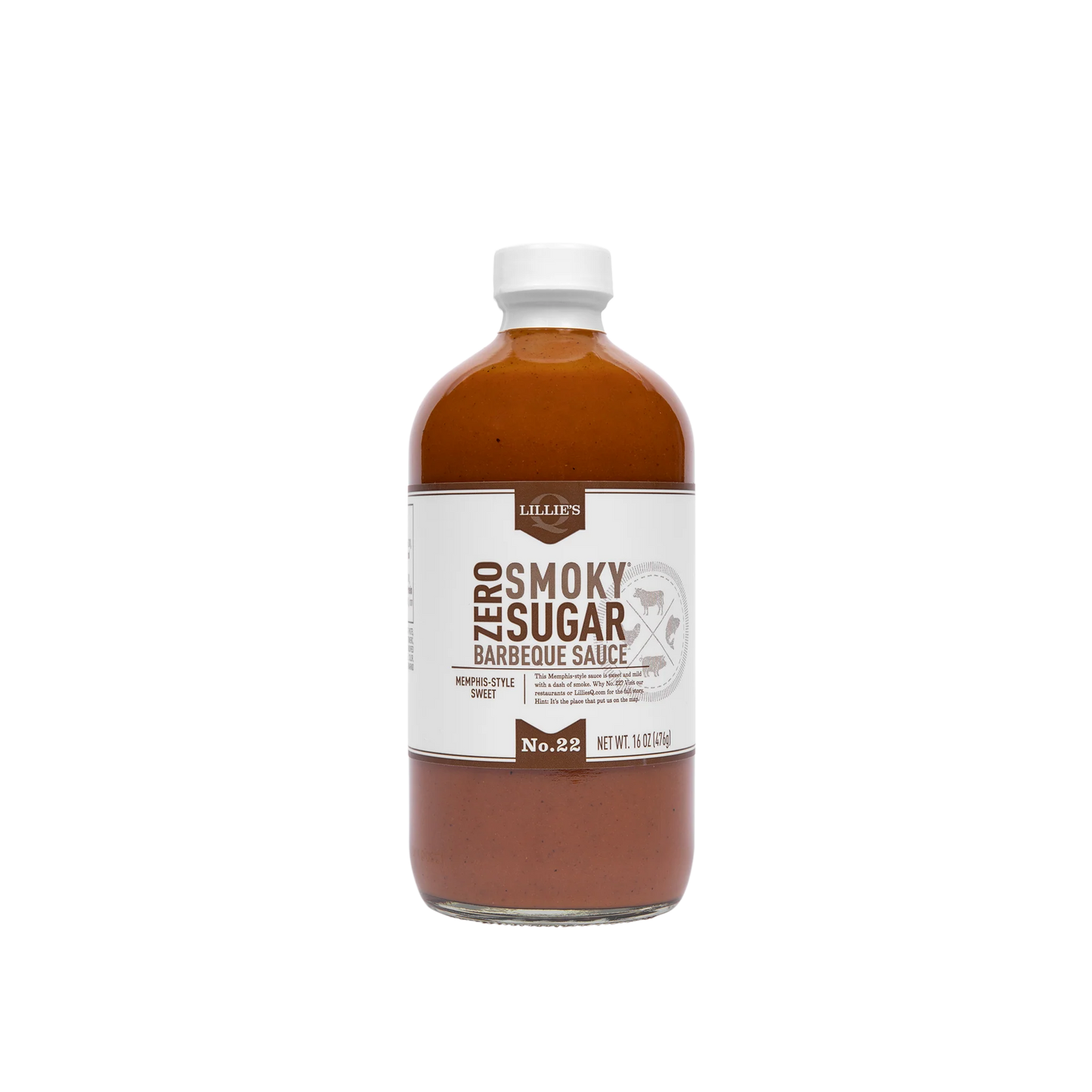 Zero Sugar Smoky Barbeque Sauce (16 oz)