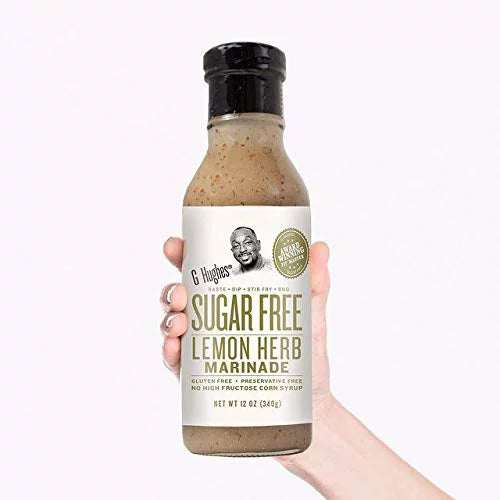 Sugar Free Lemon Herb Marinade (12 oz)