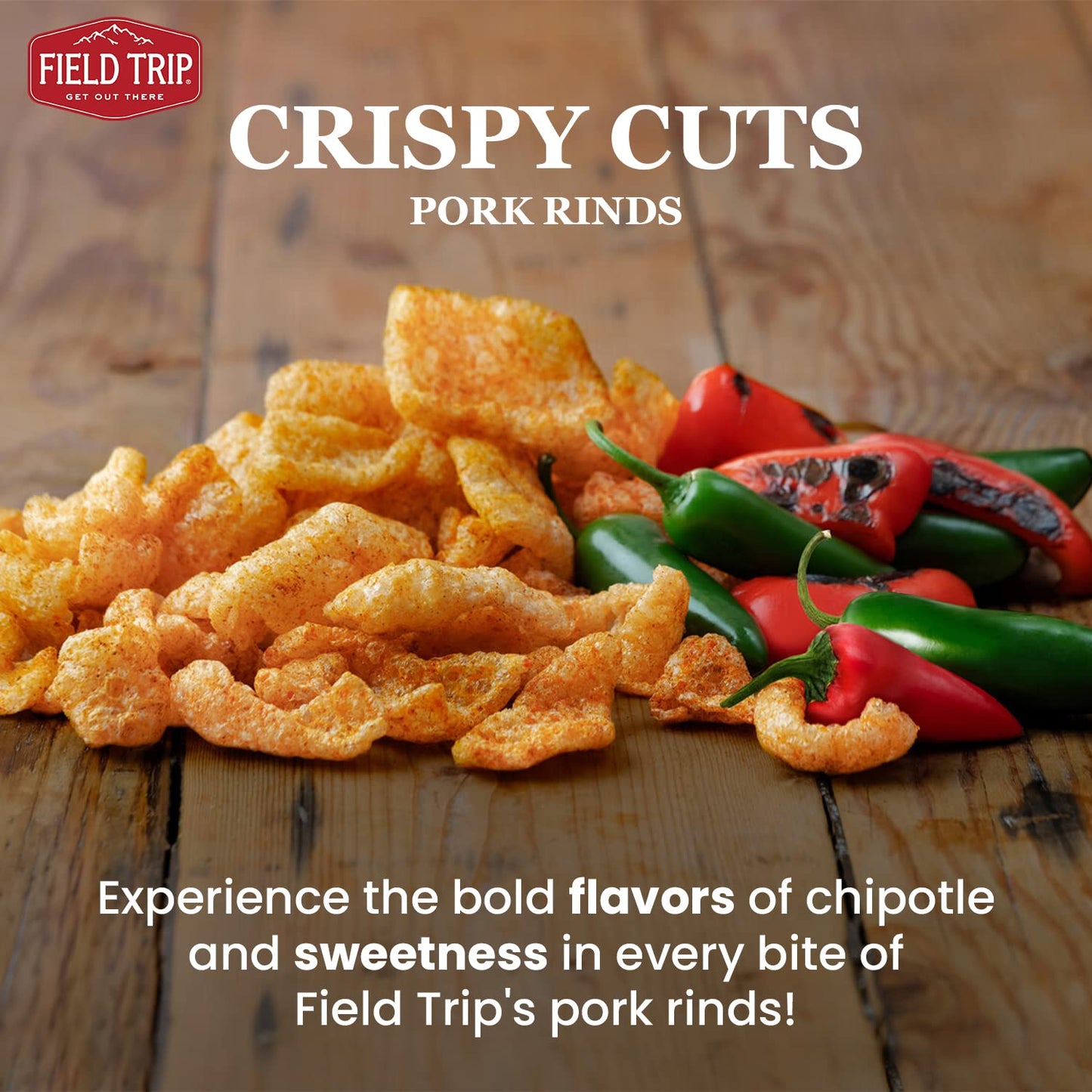 Crispy Cuts Sweet Chipotle Pork Rinds (1 oz)