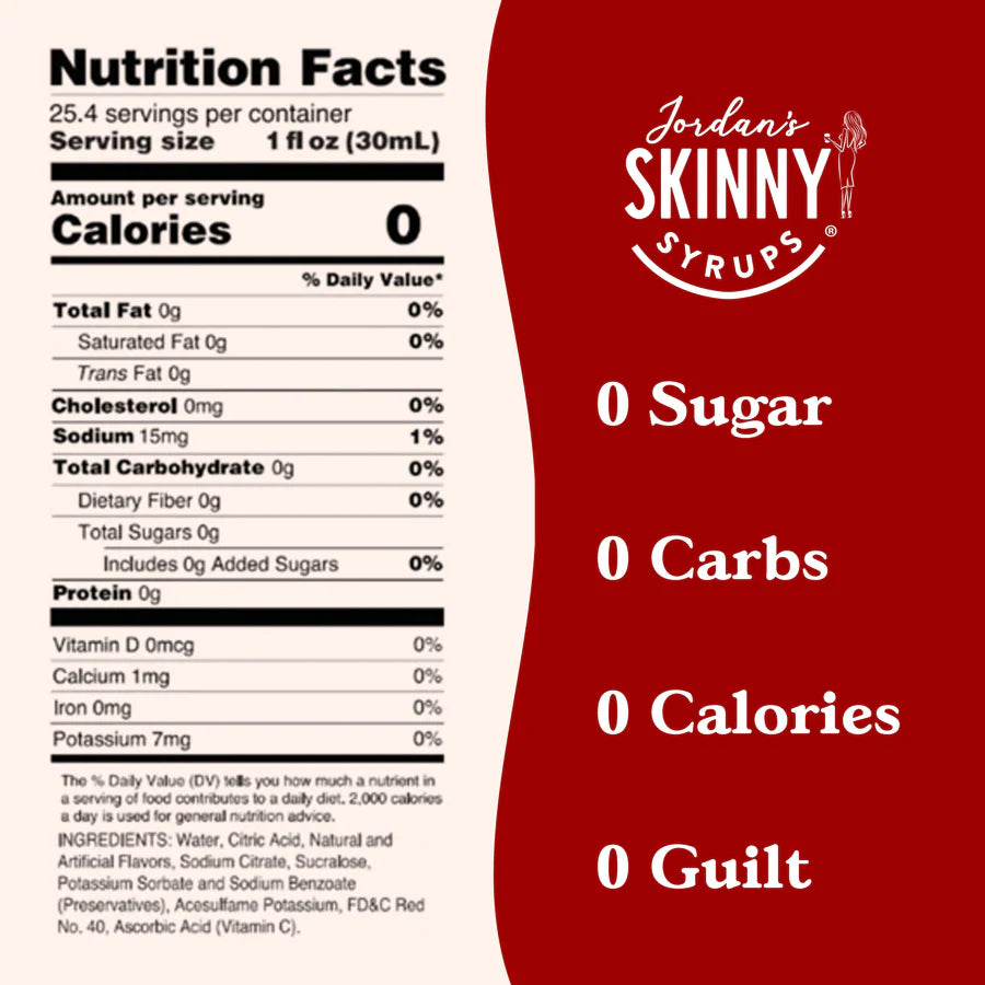 Sugar Free Candy Apple Syrup (25.4 fl oz)