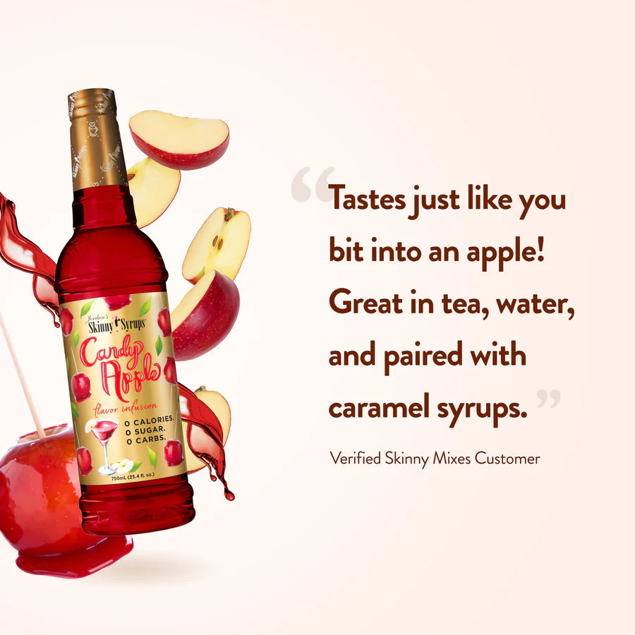 Sugar Free Candy Apple Syrup (25.4 fl oz)