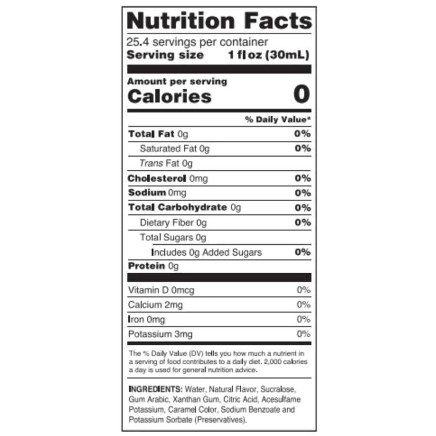 Sugar Free Chai Syrup (25.4 fl oz)