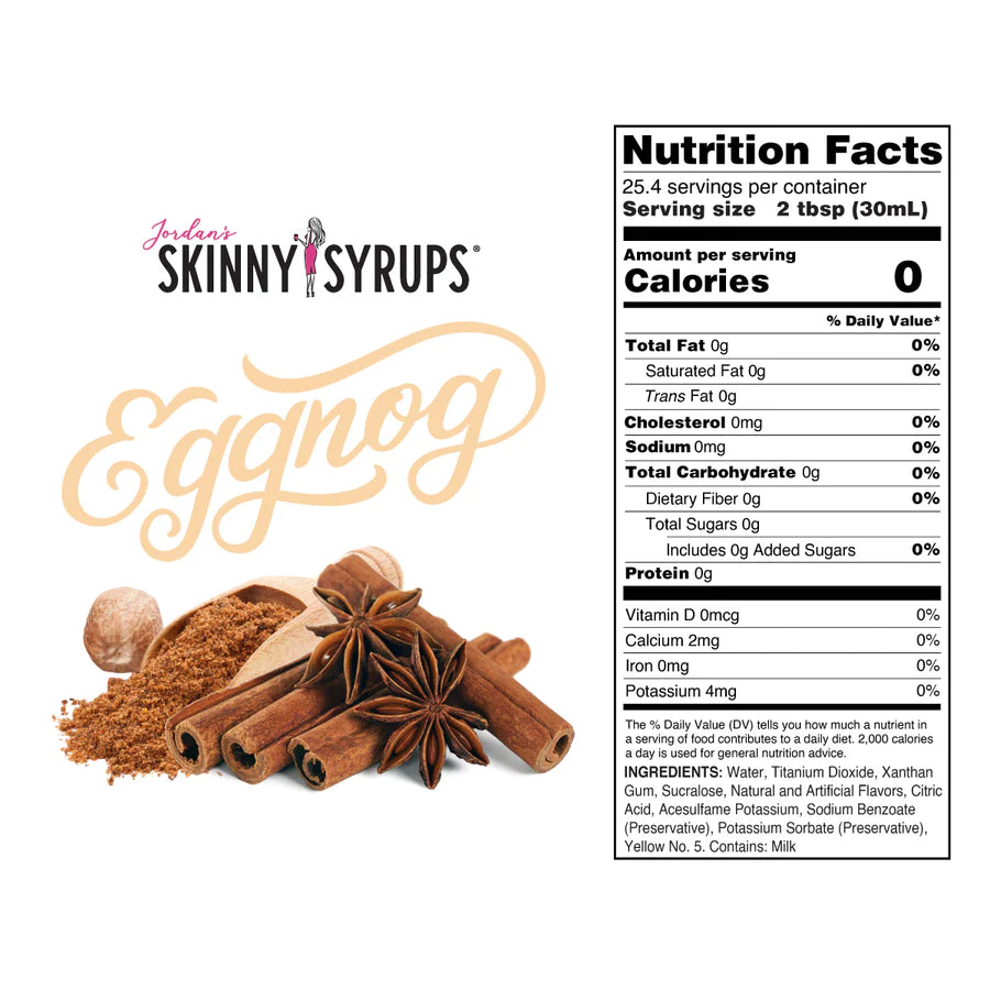 Sugar Free Eggnog Syrup (25.4 fl oz)