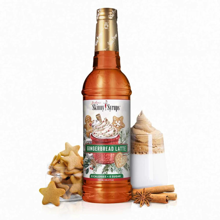 Sugar Free Gingerbread Latte Syrup (25.4 fl oz)