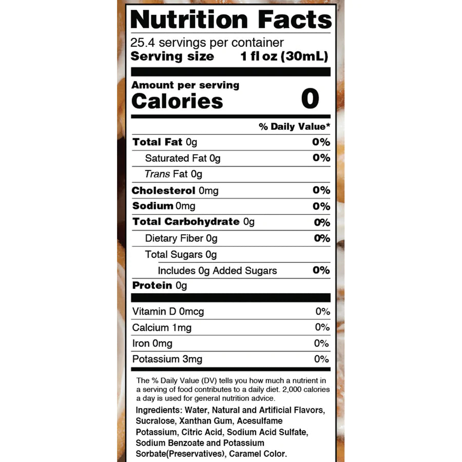 Sugar Free Iced Cinnamon Roll Syrup (25.4 fl oz)