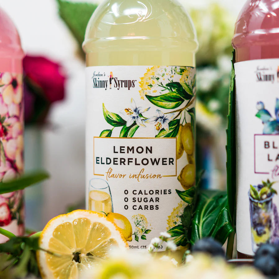 Sugar Free Lemon Elderflower Flavor Infusion Syrup (25.4 fl oz)