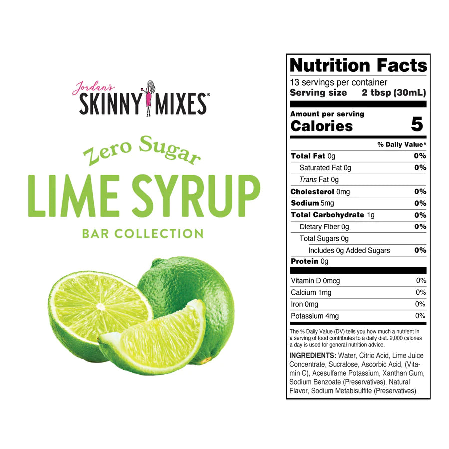 Sugar Free Lime Syrup (12.7 fl oz)