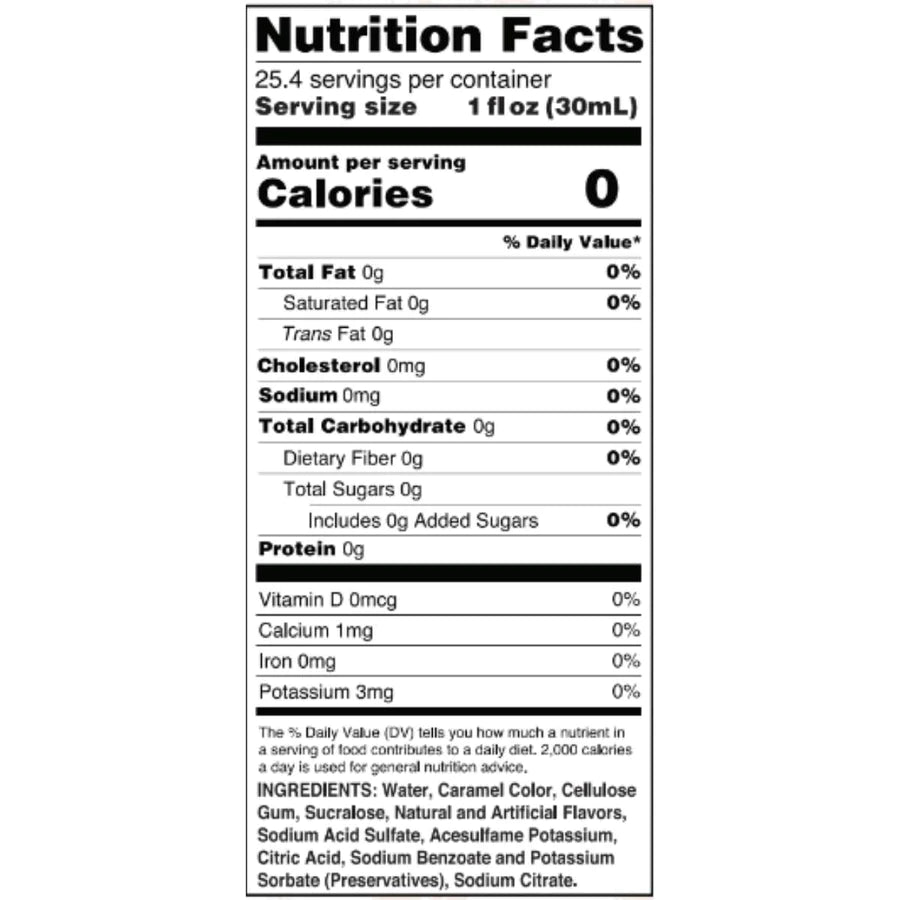 Sugar Free Maple Donut Syrup (25.4 fl oz)