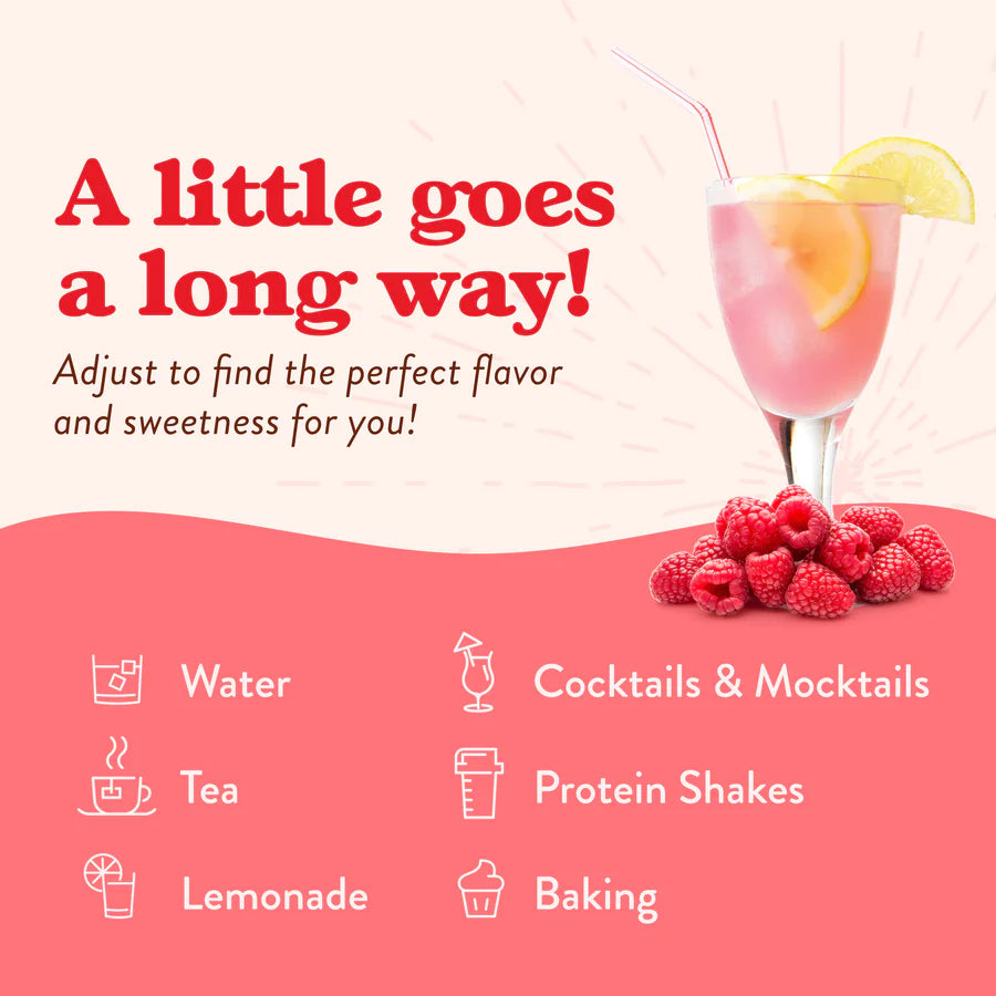 Sugar Free Meyer Lemon Raspberry Syrup (25.4 fl oz)