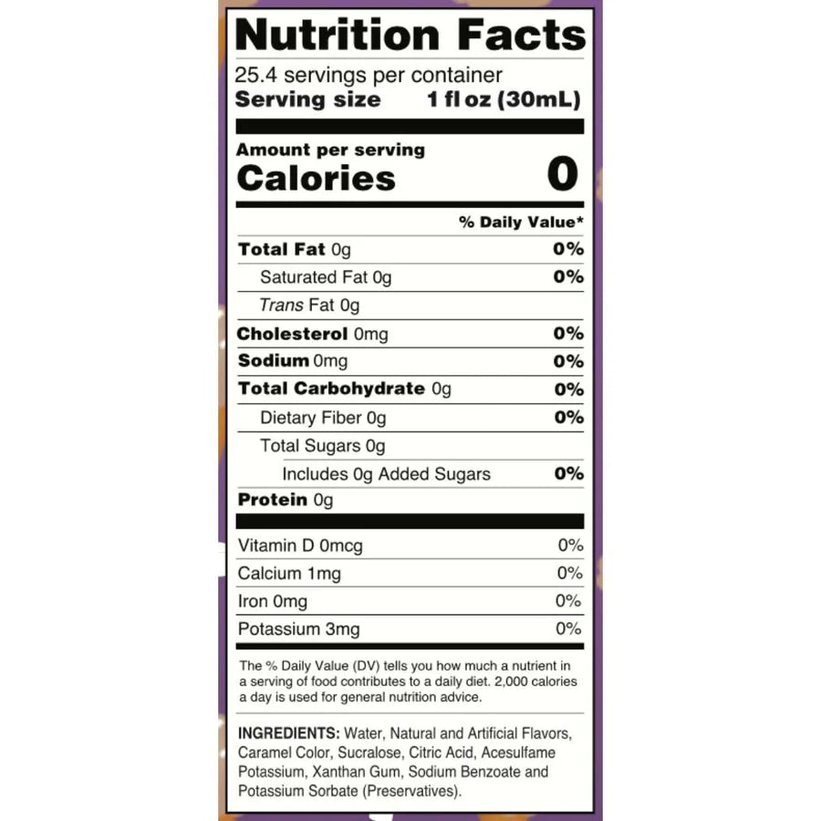 Sugar Free Rocky Road Syrup (25.4 fl oz)
