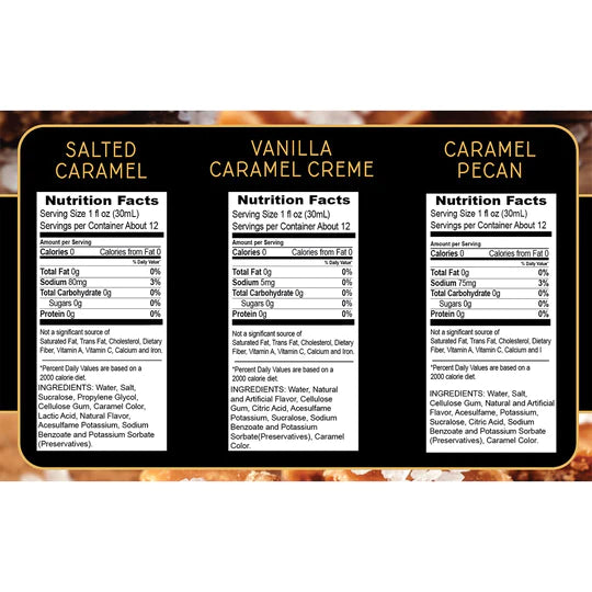 Caramel Collection Syrup Trio Gift Set (38.1 fl oz)