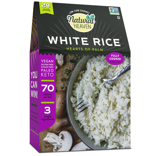 Natural Heaven - White Rice Hearts of Palm Pasta (9 oz)