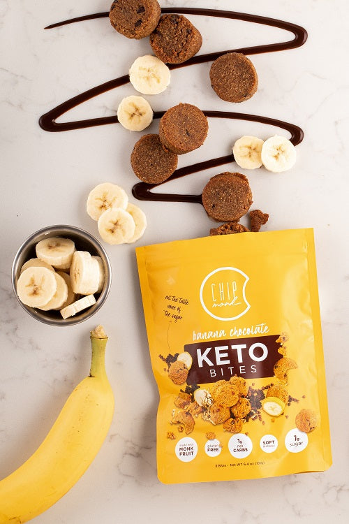 Banana Chocolate Chip Keto Cookie Bites (6 .4oz)