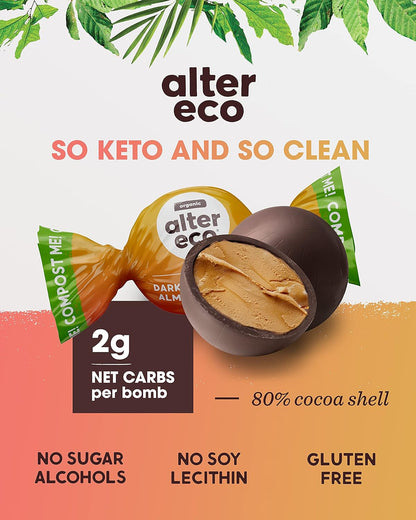 Alter Eco - Almond Butter Bombs (3.8 oz)