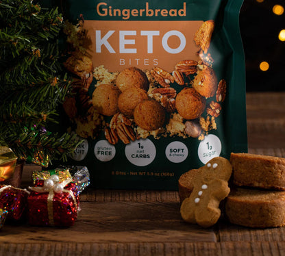 ChipMonk Baking - Gingerbread Keto Cookie Bites (6 oz)