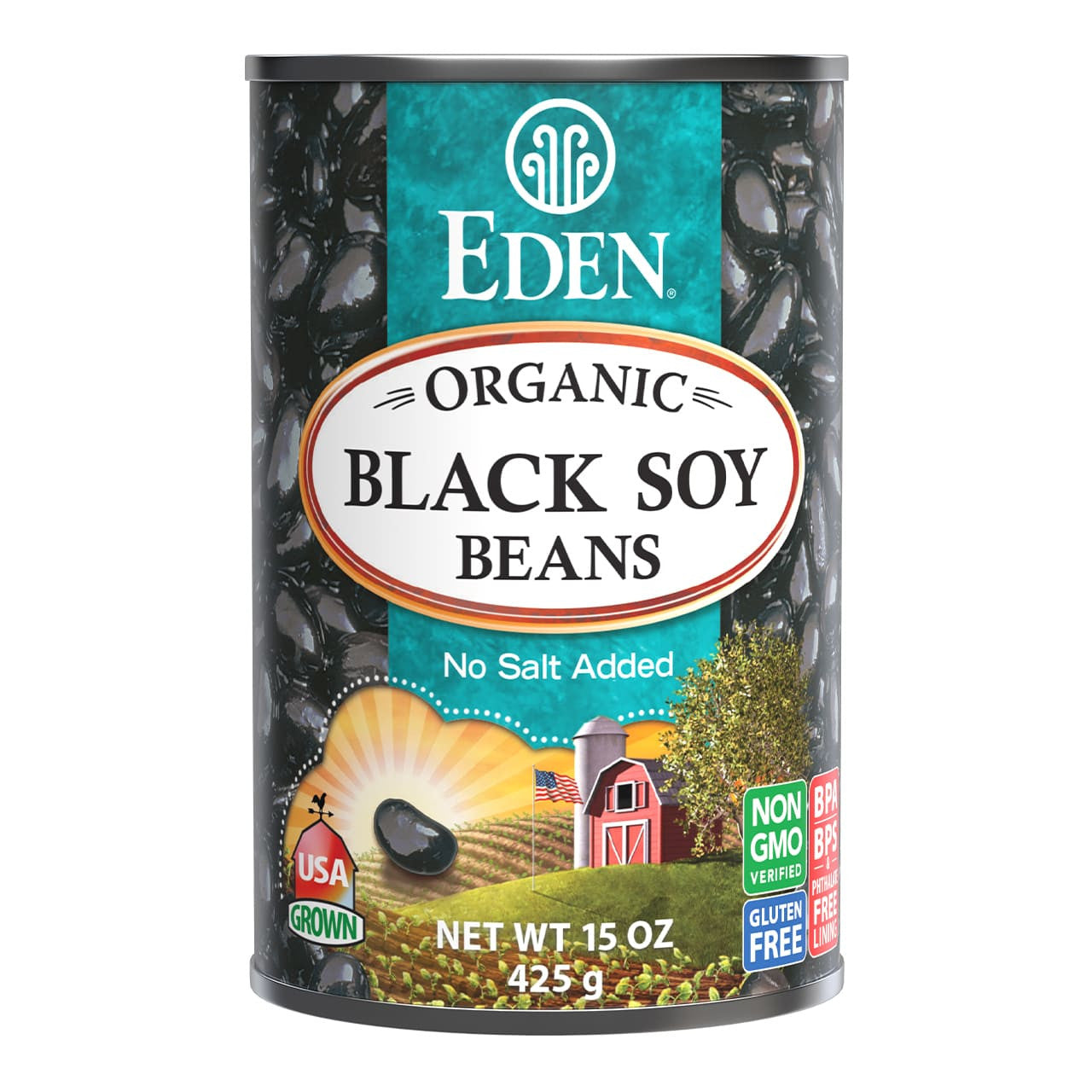 Eden Foods - Black Soy Beans (15 oz)