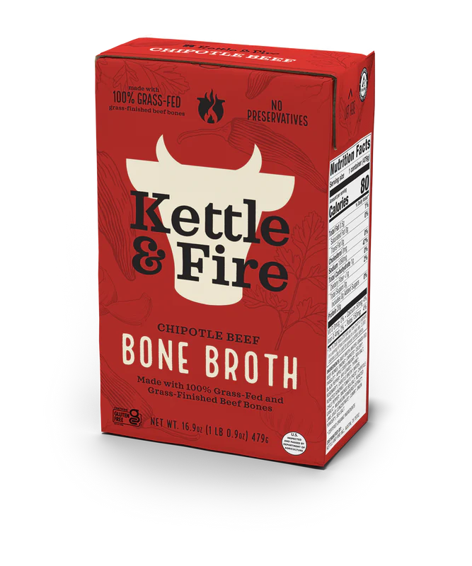 Kettle & Fire - Chipotle Beef Bone Broth (16.9 oz)
